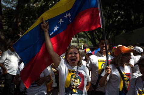 Venezuelans Take to Streets to Oppose President Nicolás Maduro The