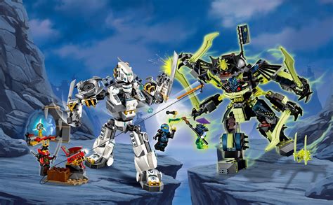 Buy Lego Ninjago Titan Mech Battle 70737 At Mighty Ape Nz