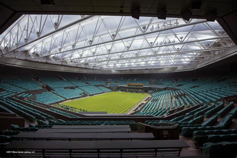 Wimbledons Centre Court Gets New Lighting To Improve Tv Broadcasts