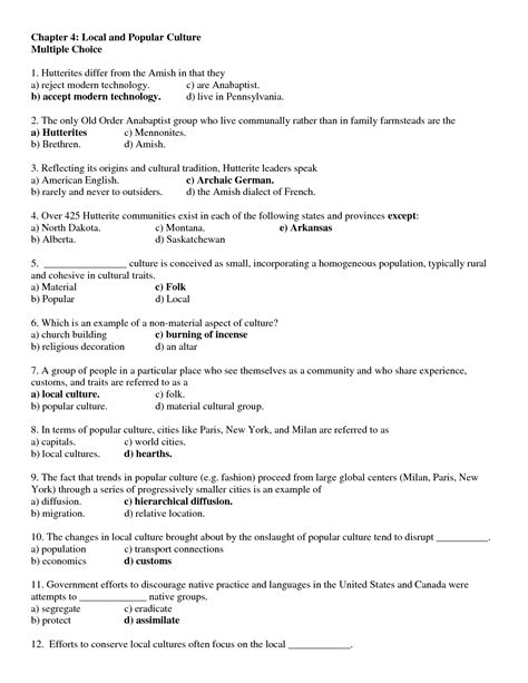 The ap human geography exam is divided into two sections, with a brief break in between. 20 Best Images of AP Human Geography Chapter 7 Worksheet Answers - AP Human Geography Worksheets ...