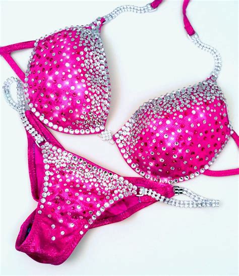 Hot Pink Underwire Competition Bikini Bikinis Bikini Competition