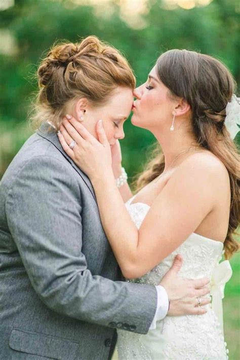 Bride Poses Wedding Weddingringsforbrideheart Lesbian Wedding