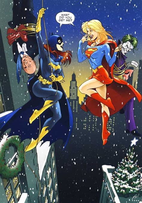 What Did You Get Me Matt Haley Batgirl Supergirl Batwoman Comic Book Characters Comic