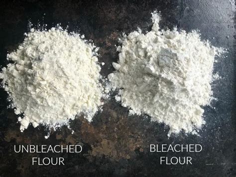 You might be surprised to learn that flour is a pale yellow color when it's first milled. Bleached vs Unbleached Flour - 10 Major Differences