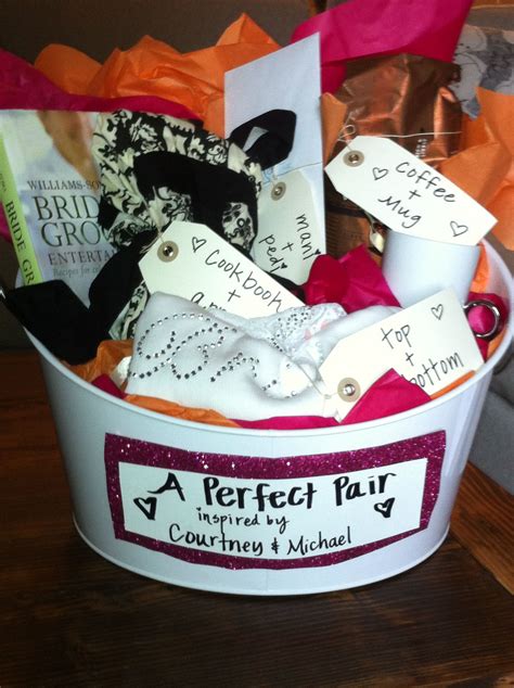 Bridal Shower T Perfect Pairs Basket All The Ts Came In Pairs