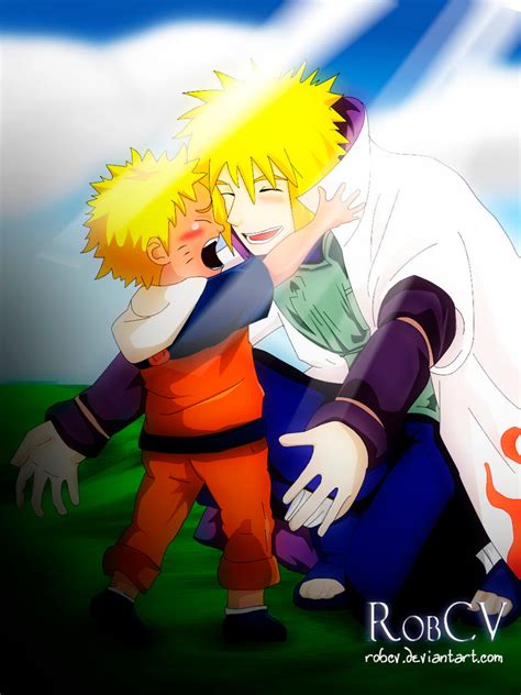 Naruto And Minatoson And Father By Robcv On Deviantart