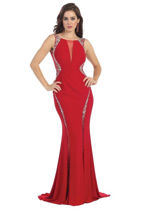 Long Prom Hourglass Shape Evening Party Gown Evening Party Gowns