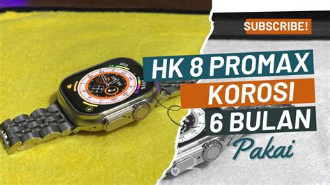 Update Smartwatch Hk Promax Ultra Bulan Pemakaian Youtube