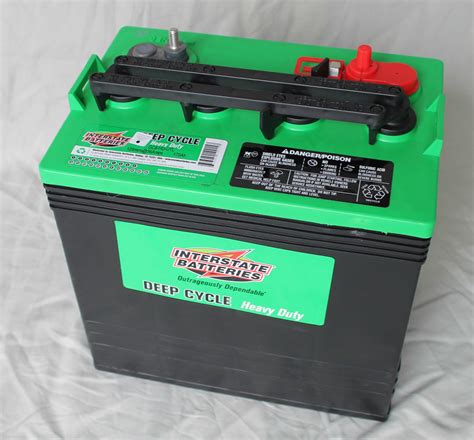 NEW Interstate 8V 8 Volt Golf Cart Battery Battery Deep Cycle EzGo Club