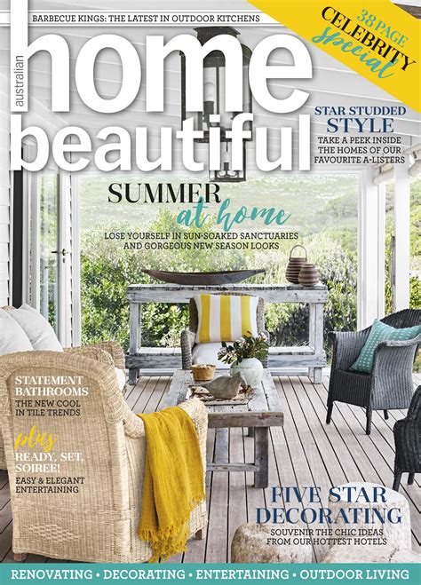 Best interior design magazine list. Home Beautiful January 2017 | Interior design magazine