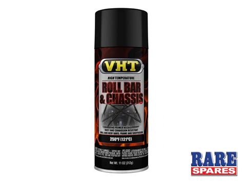 Vht Roll Bar And Chassis Paint Satin Black 312g Aero Sp671