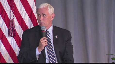 Vp Mike Pence Visits Pittsburgh Talks National Race Relations Youtube
