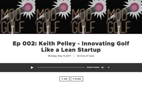 The Modgolf Podcast Episode Two Innovating Golf Like A Lean Startup