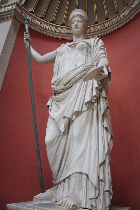 Monumental Statue Of Hera Illustration World History Encyclopedia