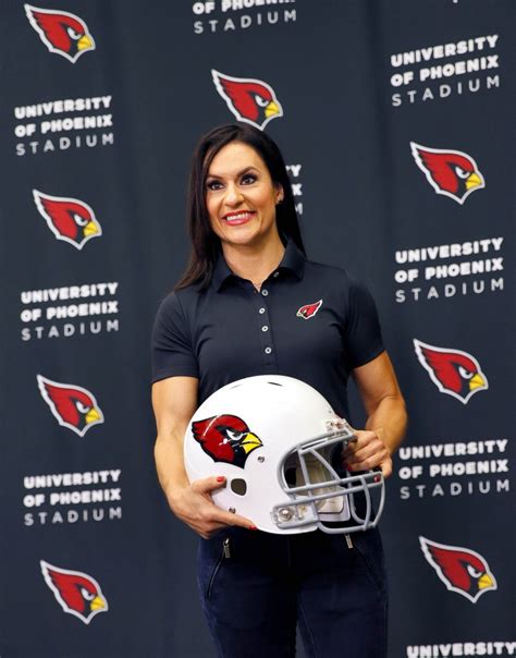 The Heart Factor Cardinals Introduce Jen Welter First Female Nfl Coach