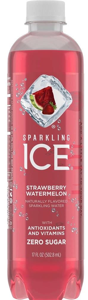 Sparkling Ice Strawberry Watermelon 17oz Usafoods