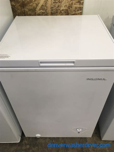 Large Images For Brand New Cu Ft Insignia Chest Freezer Year