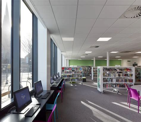 Arcadia Library And Leisure Centre In Levenshulme E Architect