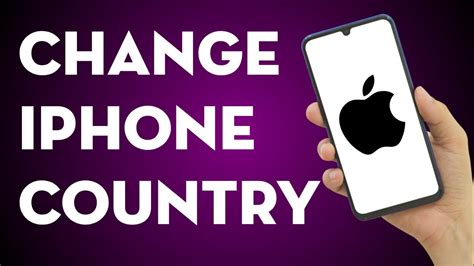 How To Change Your Country Or Region On Iphone Quick And Easy Youtube