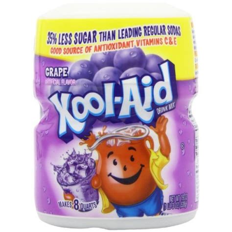 Kool Aid Grape Soft Drink Mix 19 Oz