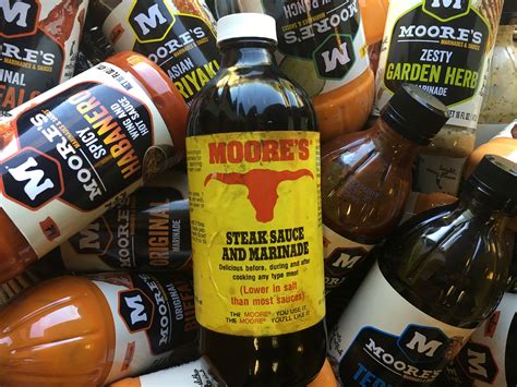 Tbt To The Original Moores Marinade Bottle A Lot Has Changed In The