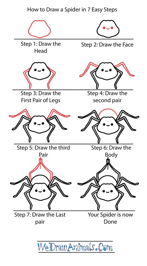 Https://tommynaija.com/draw/how To Draw A Cute Spider