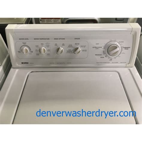 Heavy Duty Kenmore 90 Series Washer 3 2 Cu Ft Capacity Agitator Extra Rinse Option Quality
