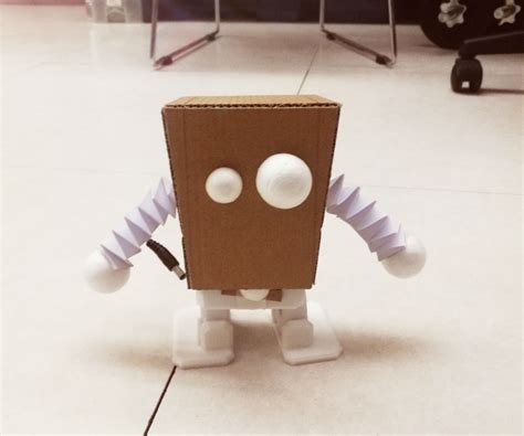 How To Make A Cardboard Robot For School Project