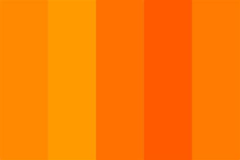 Omega Orange Color Palette Colorpalettes Colorschemes Design