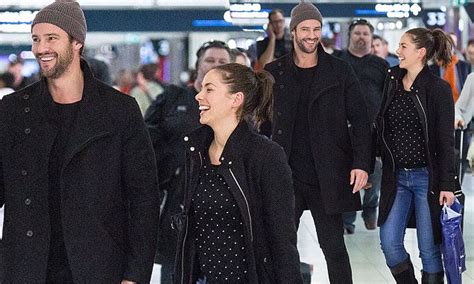The professional basketball player doesn't like to talk about his private life in front of the media and no information about his likely girlfriend or wife is available at the moment. Maddy King with Kris Smith as they arrive at Sydney airport