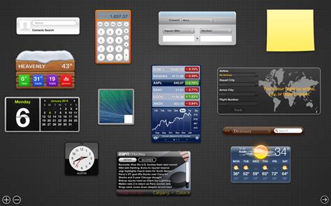 Mac Basics Dashboard Gives You Quick Access To Frequently Used Info