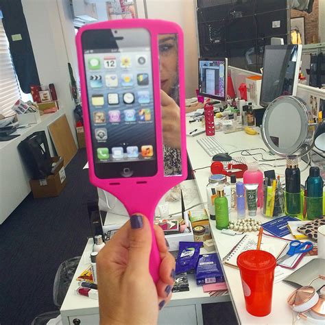 selfie hairbrush popsugar beauty