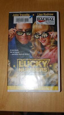 Lucky Numbers Movie Vhs Vcr John Travolta Lisa Kudrow Tim Roth My XXX