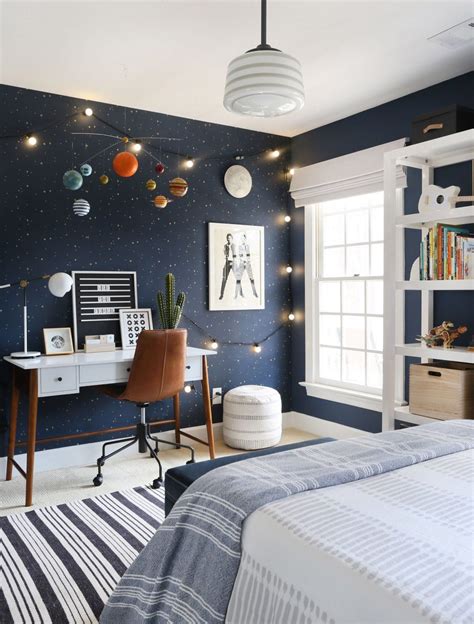 Kids outer space bedroom ideas: Kid's Outer Space Bedroom - West Elm | Outer space bedroom ...