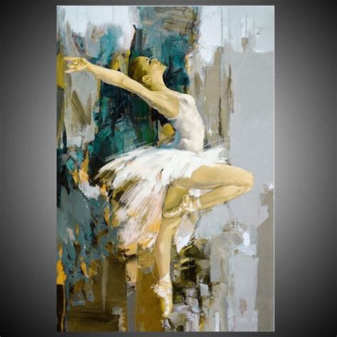 Ballet Dancer Oil Paintings Art Canvas Handpainted Painting Sexy Girl Poster Modern Home Decor