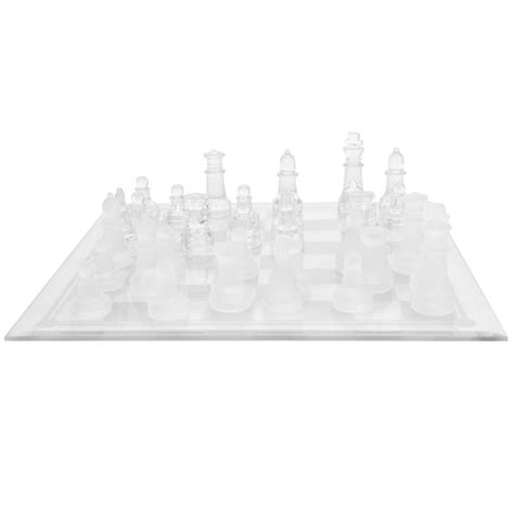 Chess Set Glass Mind Games