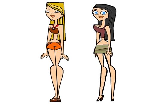 Heather And Lindsay Colorswap Who S Better Total Drama Island Fan