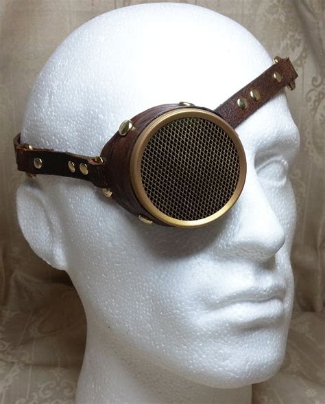 steampunk monocle steampunk goggles vintage goggles etsy