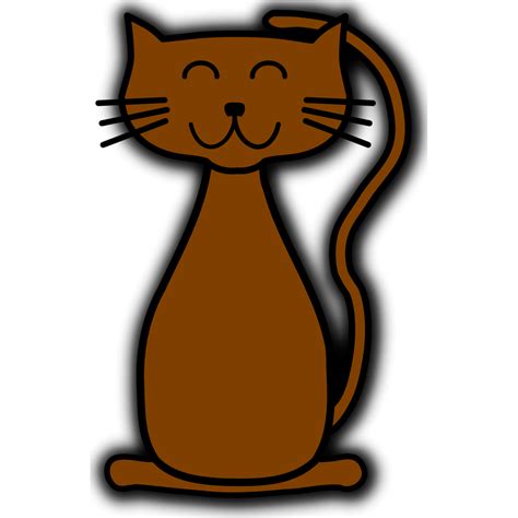 Brown Cat Png Svg Clip Art For Web Download Clip Art Png Icon Arts