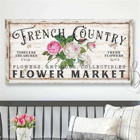 French Country Sign Etsy