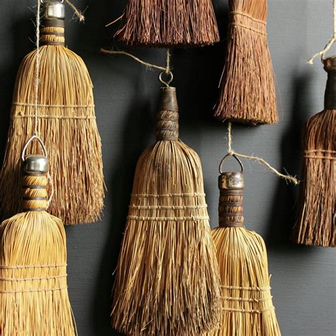 Vintage Whisk Broom Primitive Natural Bristle Wire Etsy Whisk Broom