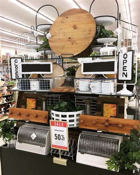 Join our email list to receive our weekly ad, special promotions, fun project ideas and store news. New display | Hobby lobby decor, Rustic farmhouse decor ...