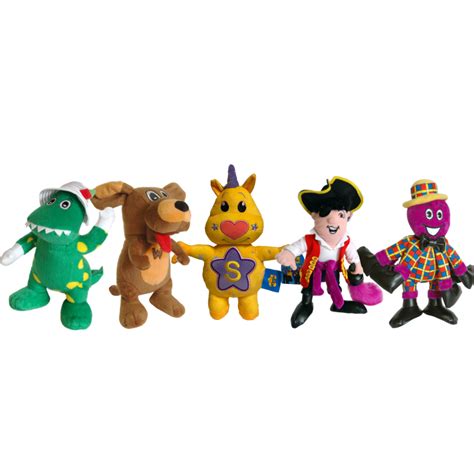 The Wiggles Wiggly Friends Soft Toys 5 Pack Aussie Toys Online