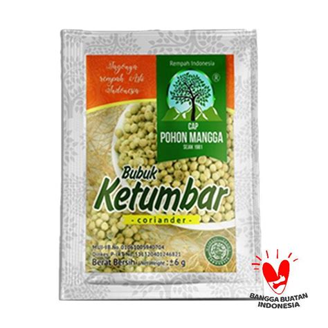 Jual Cap Pohon Mangga Bubuk Ketumbar Bumbu Masakan Sachet Halal Di