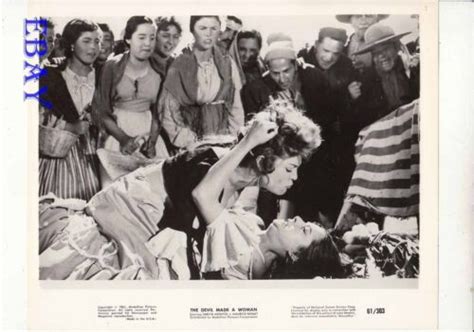 Two Women Let It All Out In A Cat Fight Vintage Photo The Devil Made A Woman Ebay