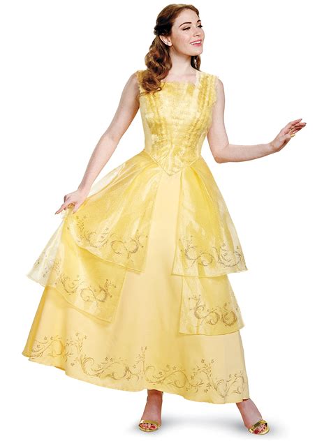disney women s plus size belle ball gown prestige adult costume ebay
