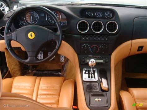 2000 Ferrari 550 Maranello Beige Dashboard Photo 72210326
