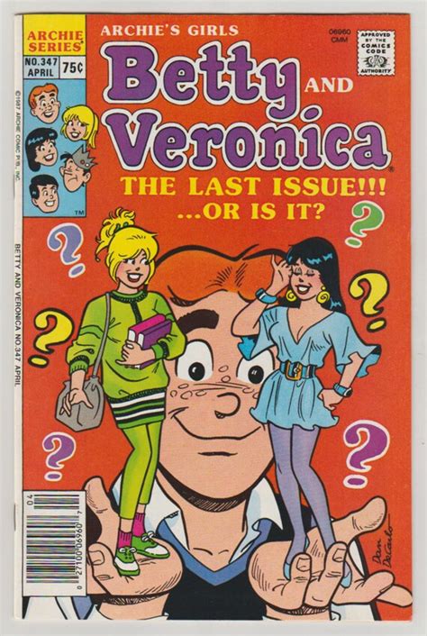 Archies Girls Betty And Veronica Vol 1 347 Copper Age