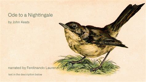 Ode To A Nightingale Youtube