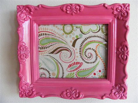 Fuschia Pink Ornate Frame